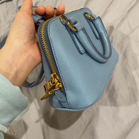 Prada promenade mini bag sky blue - Picture 7 of 15